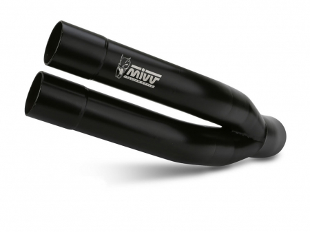 Piese moto - Evacuare MIVV DOUBLE GUN S.044.LDGB Negru