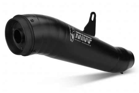 Piese moto - Evacuare MIVV GHIBLI T.016.LGXB negru otel