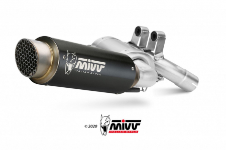 Piese moto - Evacuare MIVV GPpro B.038.LXBP Black Stainless Steel
