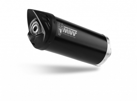 Piese moto - Evacuare MIVV MOVER MV.YA.0007.LV Black Stainless Steel