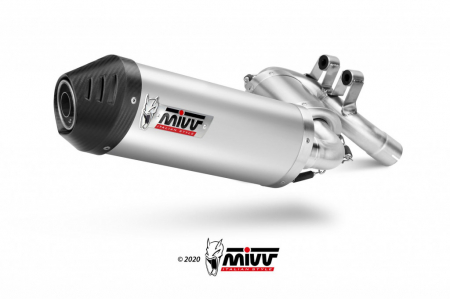 Piese moto - Evacuare MIVV OVAL B.037.LNC Titan / Capac Carbon