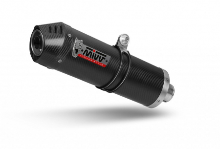 Piese moto - Evacuare MIVV OVAL KT.024.L3C Carbon/Capac carbon
