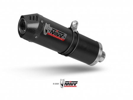 Piese moto - Evacuare MIVV OVAL M.013.LEC Carbon/Capac carbon