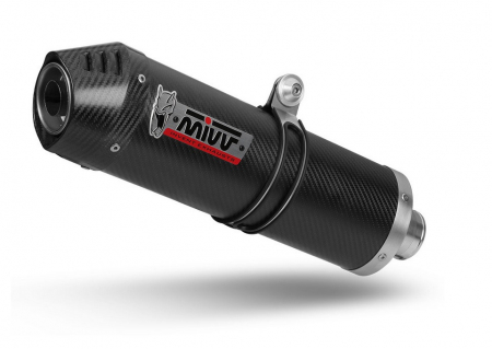 Piese moto - Evacuare MIVV OVAL T.017.LEC Carbon/Capac carbon