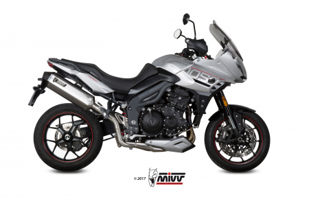 Evacuare MIVV SPEED EDGE T.017.LRX Otel inoxidabil / Capac Carbon [1]