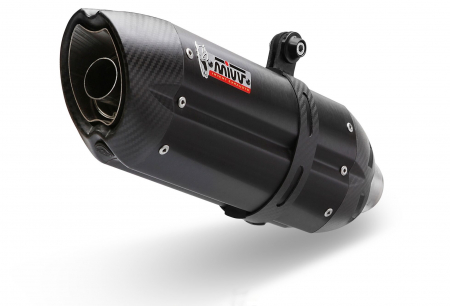 Piese moto - Evacuare MIVV SUONO D.032.L9 Black stainless steel / carbon cap