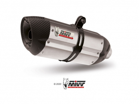 Piese moto - Evacuare MIVV SUONO S.056.L7 Otel inoxidabil/Capac carbon