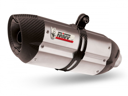 Piese moto - Evacuare MIVV SUONO Y.063.L7 Otel inoxidabil / Capac Carbon