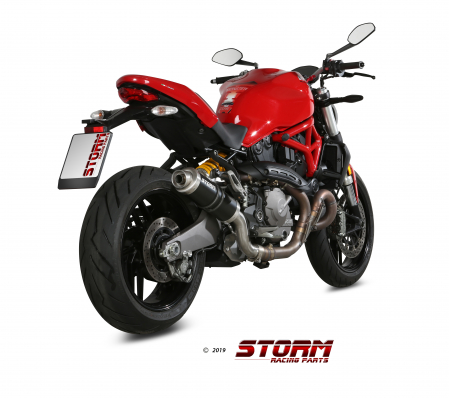 Evacuare STORM GP D.041.LXSB negru otel [2]