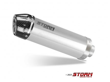 Piese moto - Evacuare STORM GP K.050.LXSC Stainless Steel with carbon cap
