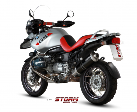 Evacuare STORM OVAL 74.B.015.LX2B negru otel [2]