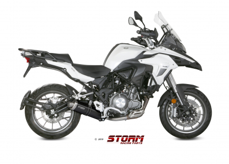 Evacuare STORM OVAL 74.E.003.LX1B negru otel [1]