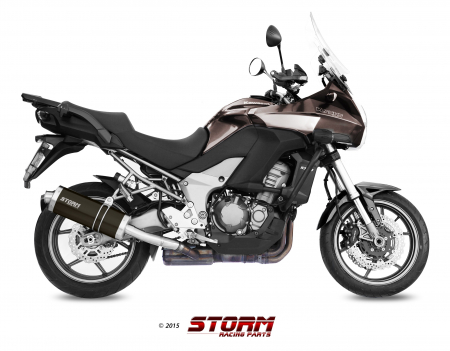 Evacuare STORM OVAL 74.K.034.LX2B negru otel [2]