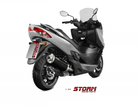 Evacuare STORM OVAL 74.S.053.LX2B negru otel [2]