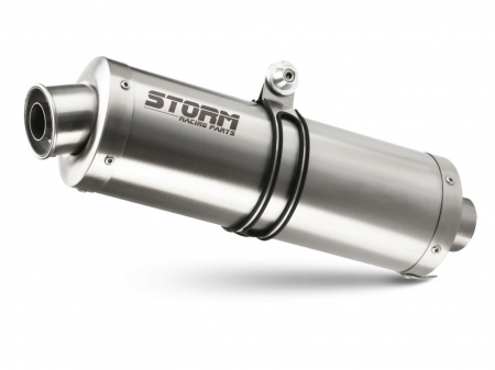 Piese moto - Evacuare STORM OVAL B.037.LX2 otel inoxidabil