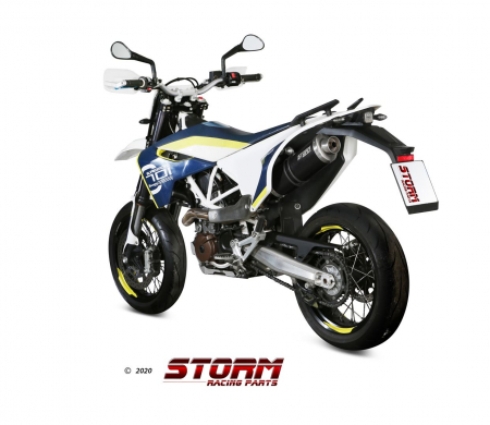 Evacuare STORM OVAL HU.001.LX1B negru otel [2]