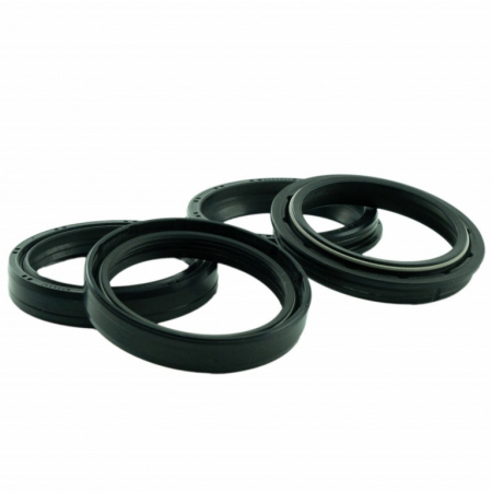 Piese moto - FF oil & dust seal kit K-TECH SHOWA FSK-037 49.00mm