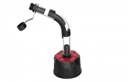 Piese moto - Fill hose + cap POLISPORT PROOCTANE clear/black