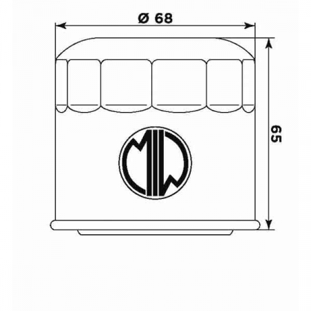 Filtru de ulei MIW S3011 (alt. HF138) [1]