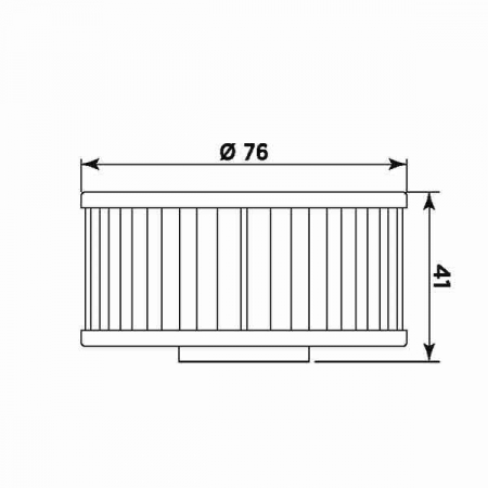Filtru de ulei MIW Y4002 (alt. HF144) [1]