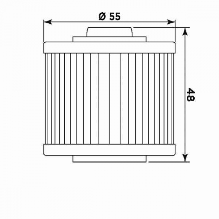 Filtru de ulei MIW Y4001 (alt. HF145) [1]