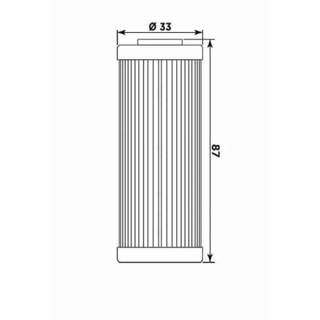 Filtru de ulei MIW KT8003 (alt. HF652) [1]