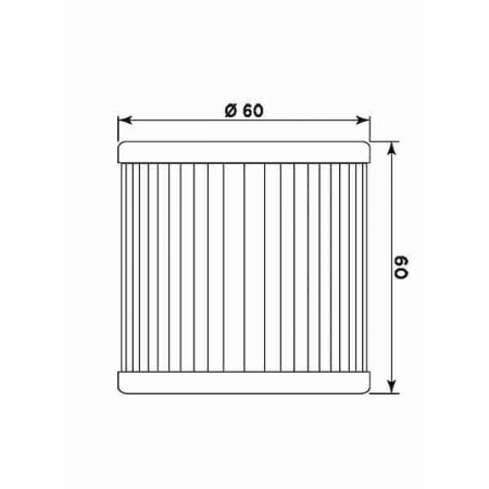 Filtru de ulei MIW HY19001 (alt. HF681) [1]