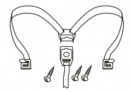Piese moto - Flexible strap SHAD for SH46