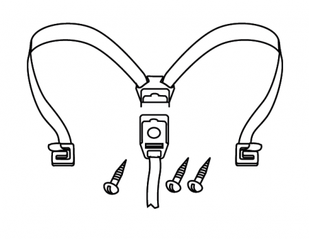Piese moto - Flexible strap SHAD for SH48