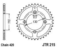 Piese moto - Foaie spate JT JTR 215-56 56T, 420