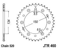 Foaie spate JT JTR 460-45 45T, 520 [1]