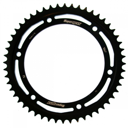 Piese moto - Foaie spate SUPERSPROX RFE-1067:52-BLK Negru 52T, 428