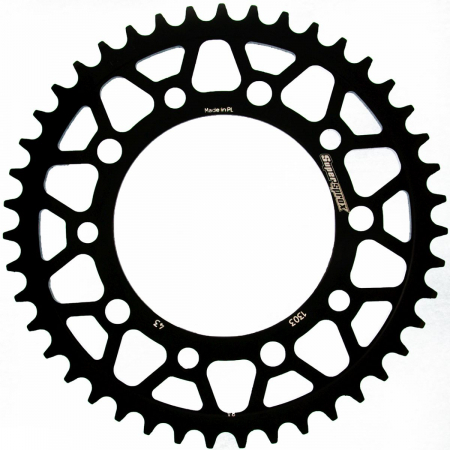 Piese moto - Foaie spate SUPERSPROX RFE-1303:43-BLK Negru 43T, 520