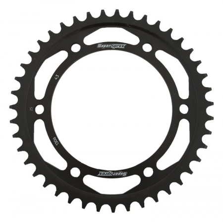 Piese moto - Foaie spate SUPERSPROX RFE-1306:43-BLK Negru 43T, 530