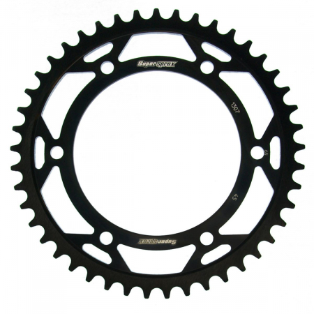 Piese moto - Foaie spate SUPERSPROX RFE-1307:45-BLK Negru 45T, 525