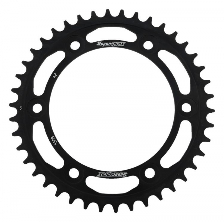 Piese moto - Foaie spate SUPERSPROX RFE-1308:42-BLK Negru 42T, 520