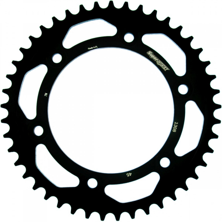 Piese moto - Foaie spate SUPERSPROX RFE-1308:45-BLK Negru 45T, 520