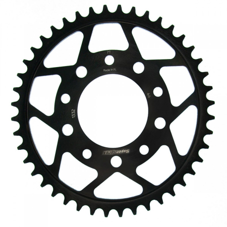 Piese moto - Foaie spate SUPERSPROX RFE-1332:44-BLK Negru 44T, 525