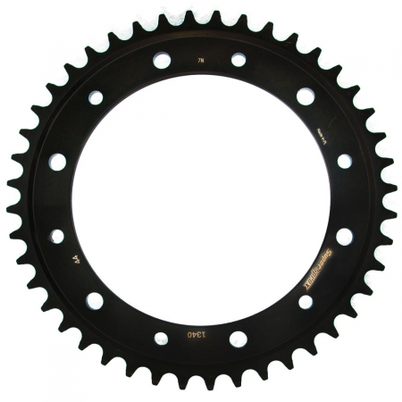 Piese moto - Foaie spate SUPERSPROX RFE-1340:44-BLK Negru 44T, 530