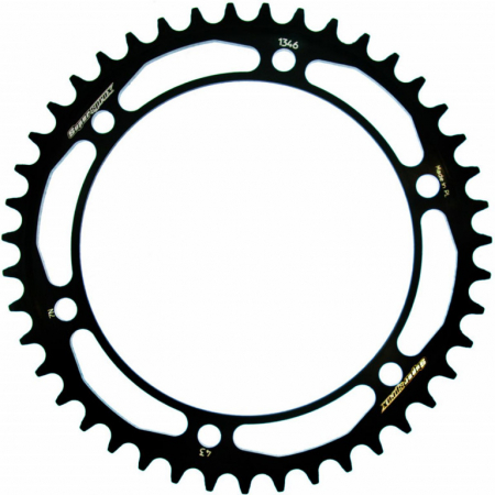 Piese moto - Foaie spate SUPERSPROX RFE-1346:43-BLK Negru 43T, 525
