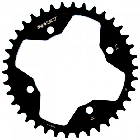 Piese moto - Foaie spate SUPERSPROX RFE-1415:38-BLK Negru 38T, 520