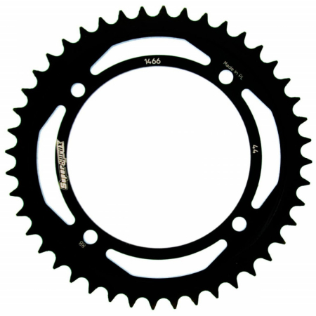 Piese moto - Foaie spate SUPERSPROX RFE-1466:44-BLK Negru 44T, 428