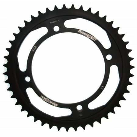 Piese moto - Foaie spate SUPERSPROX RFE-1466:47-BLK Negru 47T, 428