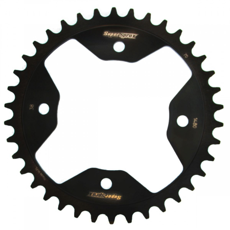 Piese moto - Foaie spate SUPERSPROX RFE-1480:38-BLK Negru 38T, 520