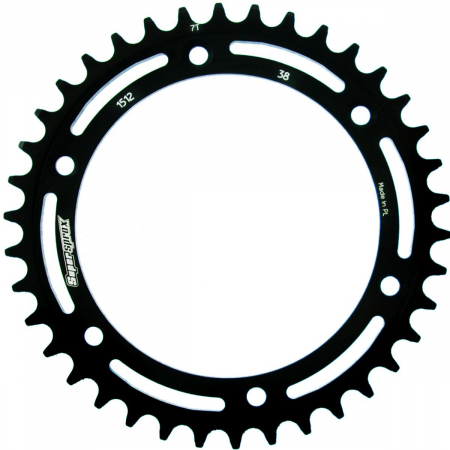 Piese moto - Foaie spate SUPERSPROX RFE-1512:38-BLK Negru 38T, 520