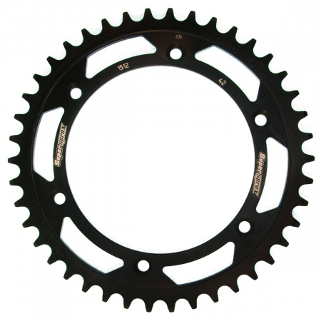 Piese moto - Foaie spate SUPERSPROX RFE-1512:42-BLK Negru 42T, 520