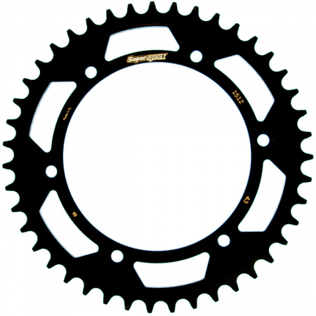 Piese moto - Foaie spate SUPERSPROX RFE-1512:43-BLK Negru 43T, 520