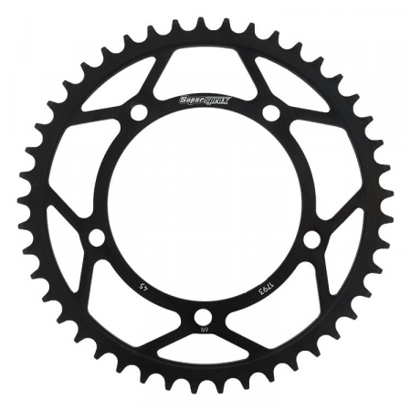 Piese moto - Foaie spate SUPERSPROX RFE-1793:45-BLK Negru 45T, 520