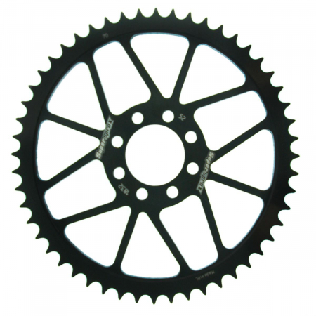 Piese moto - Foaie spate SUPERSPROX RFE-1832:52-BLK Negru 52T, 420
