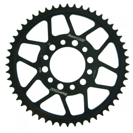 Piese moto - Foaie spate SUPERSPROX RFE-1842:52-BLK Negru 52T, 428